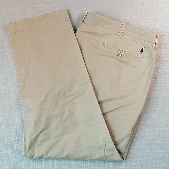 Polo Ralph Lauren Other - Polo Ralph Lauren Chino Pants Mens 44/30 Tan Khaki Stretch Classic Fit